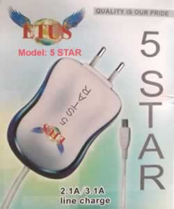 Etus-5 Star Travel Charger